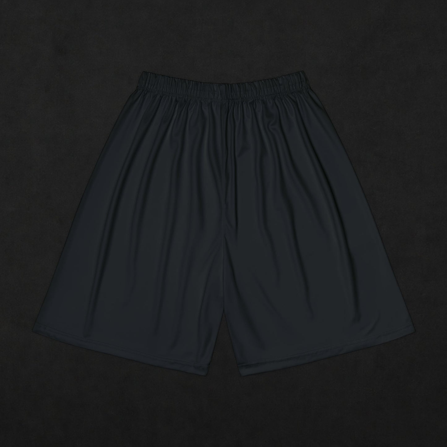 Nerth Floral Logo Men's Athletic Shorts — Black Performance Gym Shorts