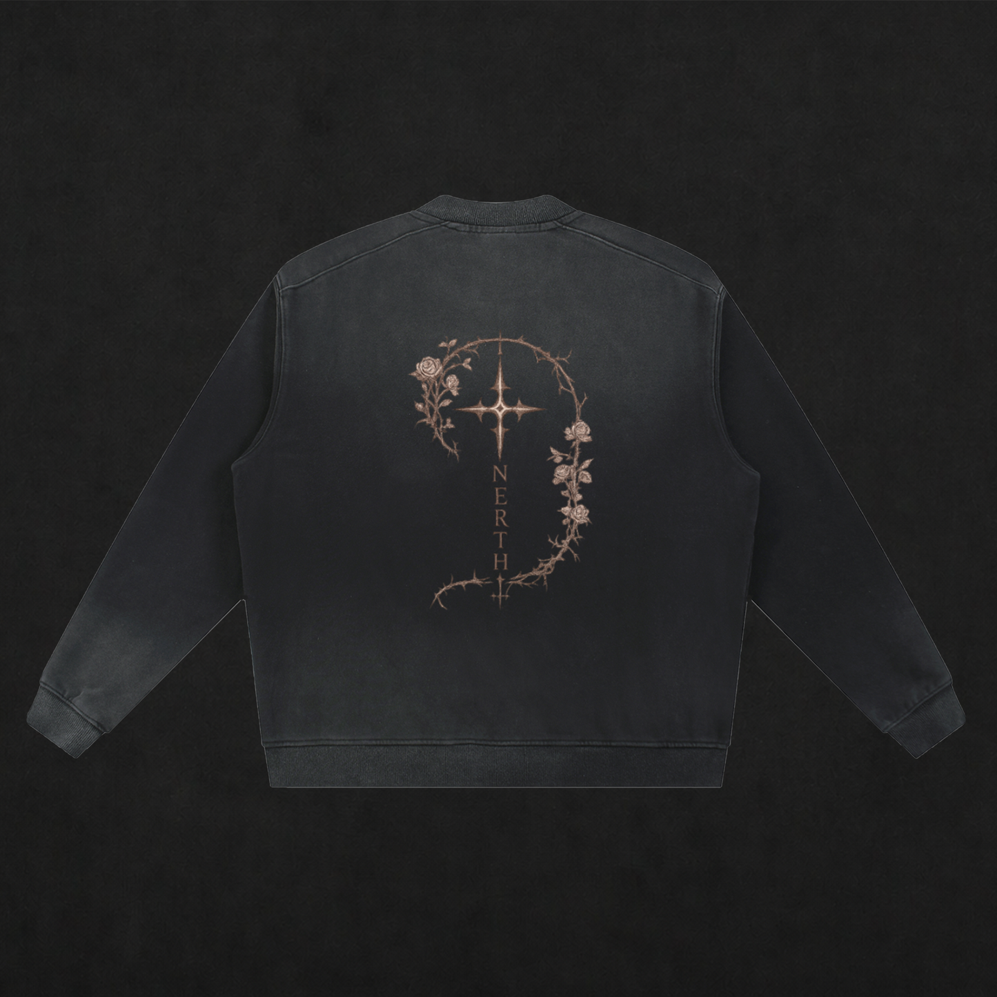 Dark Bloom Thorn Crest Jacket