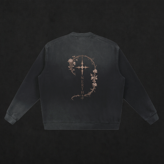 Dark Bloom Thorn Crest Jacket