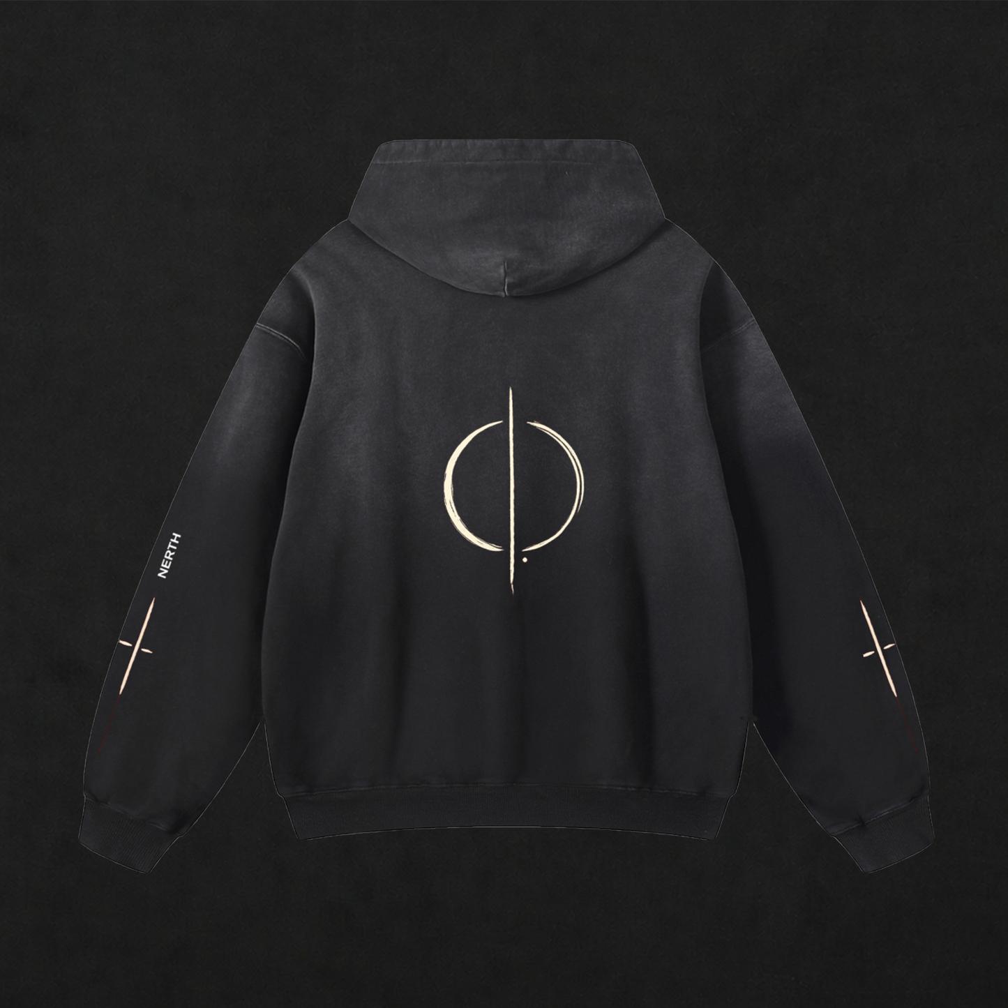 Offset Divison Oversized Hoodie